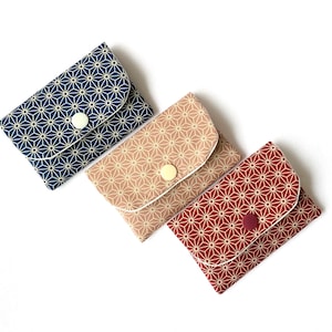 Mini portefeuille, porte-cartes, porte-cartes de crédit, portefeuille pour cartes ou espèces, cadeau d'anniversaire, cadeau de fête des mères, cadeau pour elle.