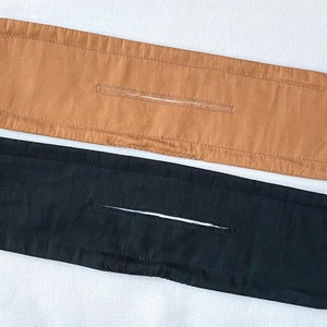 Handmade Cotton Hair Bun Maker: Solid Color Bun Holder, Hair accessory.