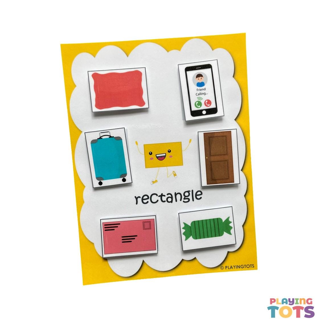 Shapes Pictures Sorting Activity Printable, Sort by Shape, Shapes ...