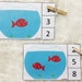 Fish Counting Activity Printable, Count and Clip Activity, Toddler Busy ...