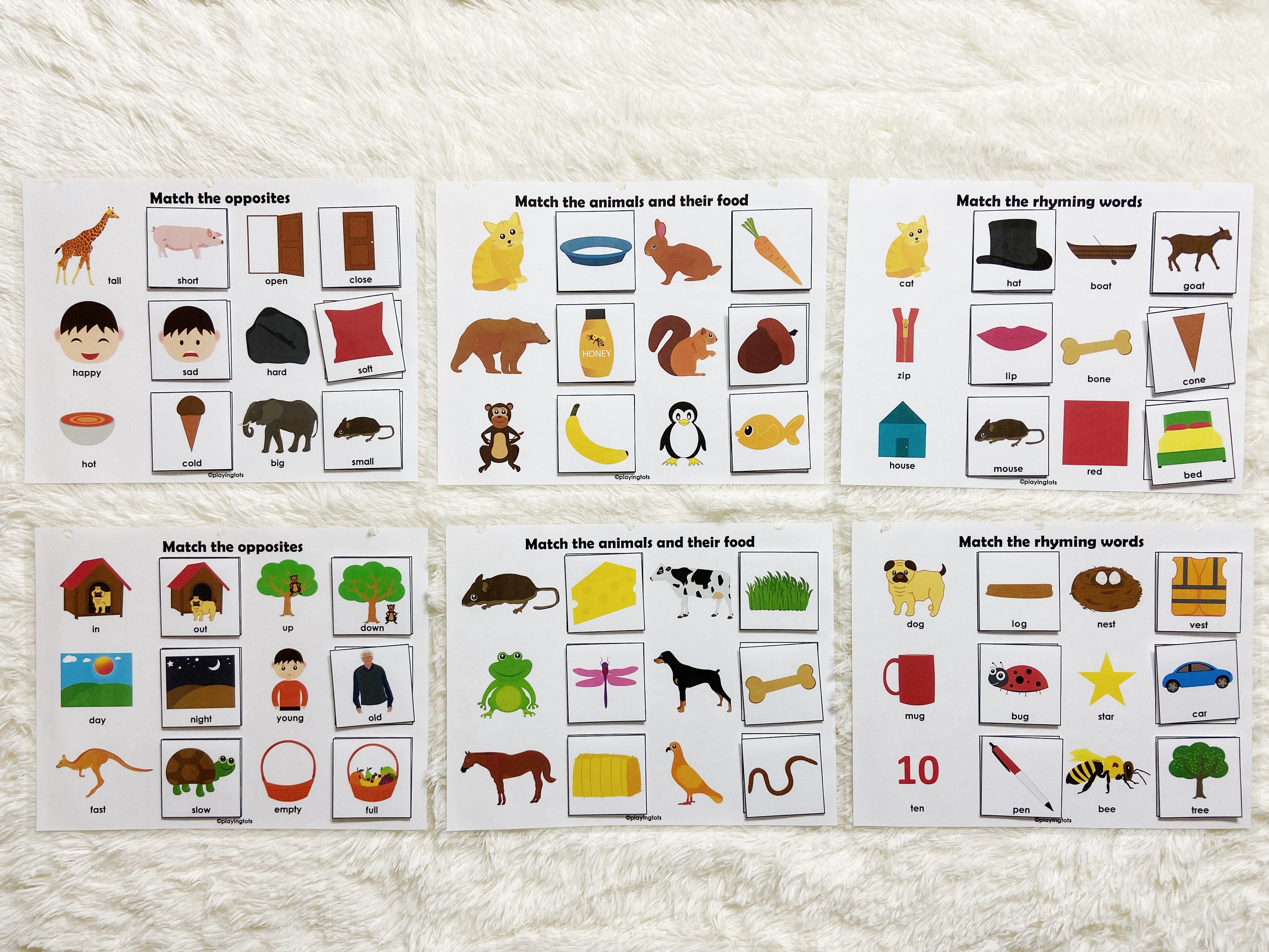Toddler Preschool Busy Book Printable Learning Folder Home | Etsy