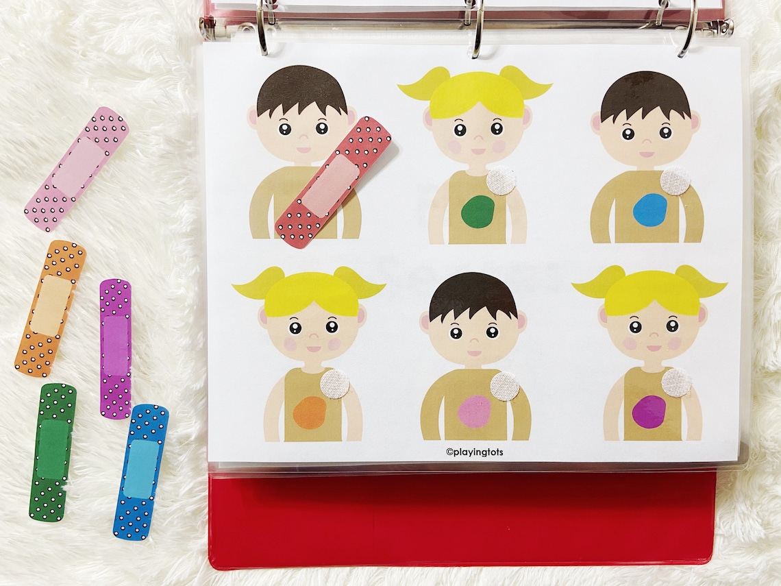 Body Parts Printable Pack for Toddlers Toddler Busy Book | Etsy