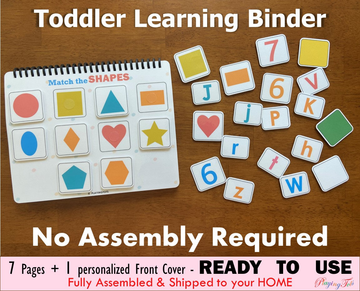 Personalized Toddler Learning Binder, Fully Assembled, Busy Book, Quiet Book, Homeschool Binder, Preschool Activity Book, Prek Worksheets - Etsy personalized-toddler-learning-binder-fully-assembled-busy-book-quiet-book-homeschool-binder-preschool-activity-book-prek-worksheets-etsy