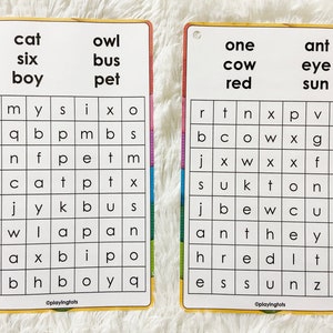 Word Search Activity Printable 3 Letter Words Words Games - Etsy