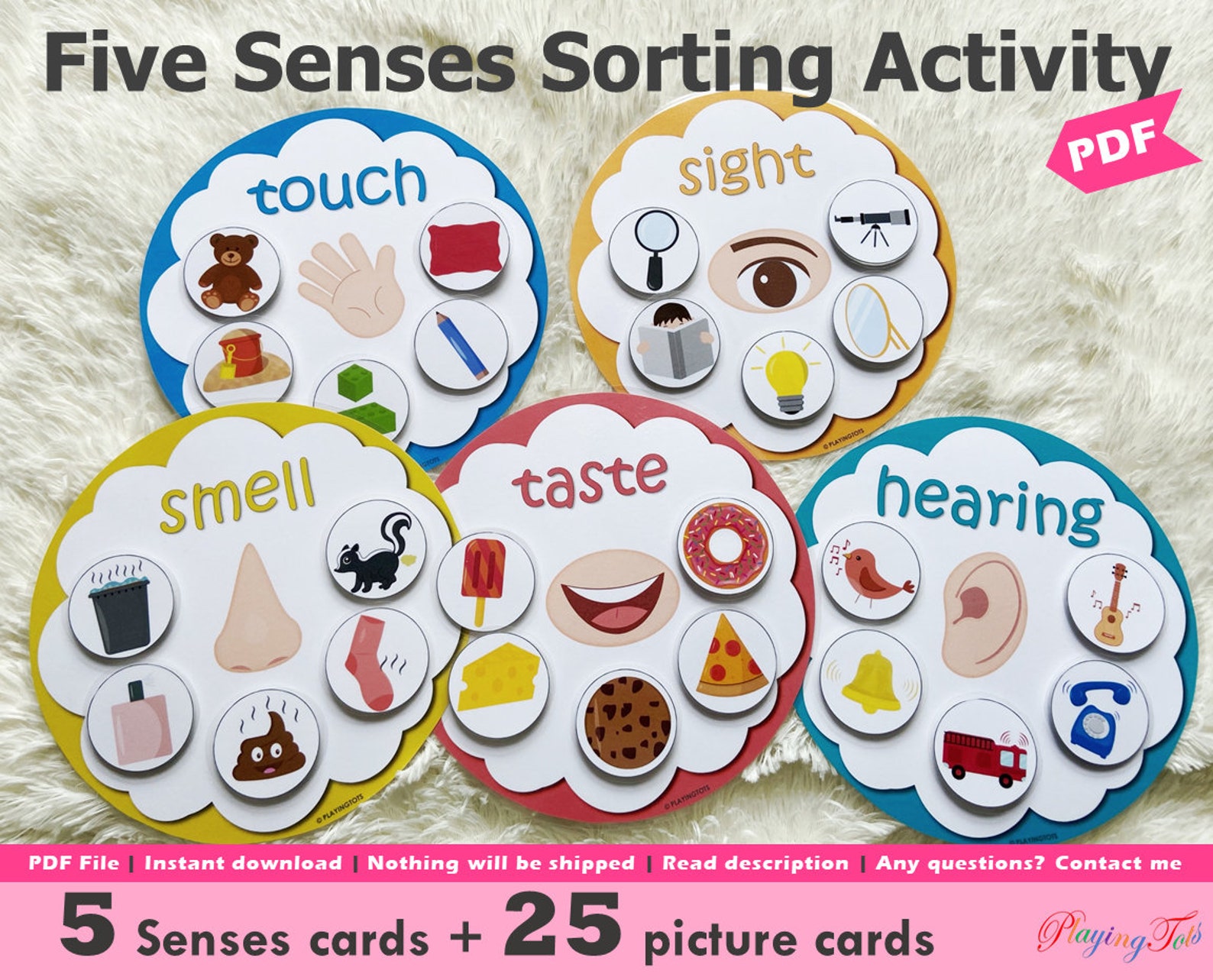 five-senses-sorting-activity-printable-5-senses-sorting-etsy