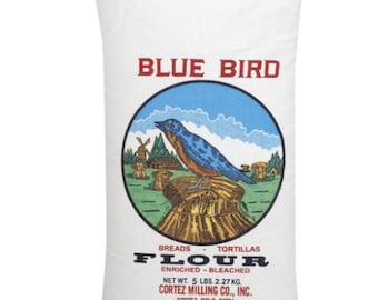 Blue Bird Frybread Flour, 5 lb Reusable Cotton Bag