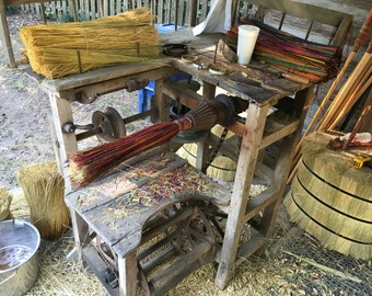 Handmade Broomcorn Kitchen Broom