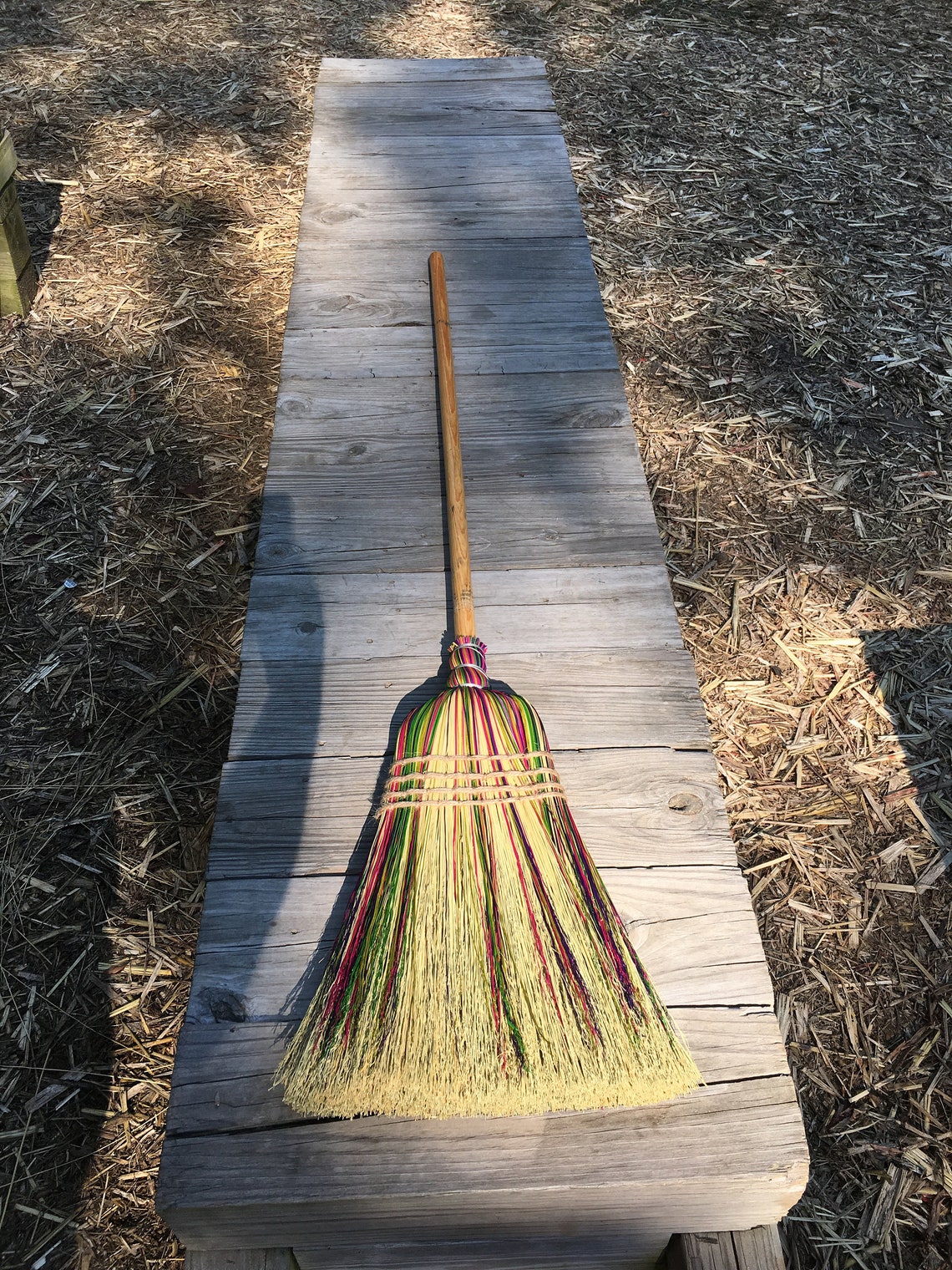 Handmade Broomcorn Kitchen Broom Etsy
