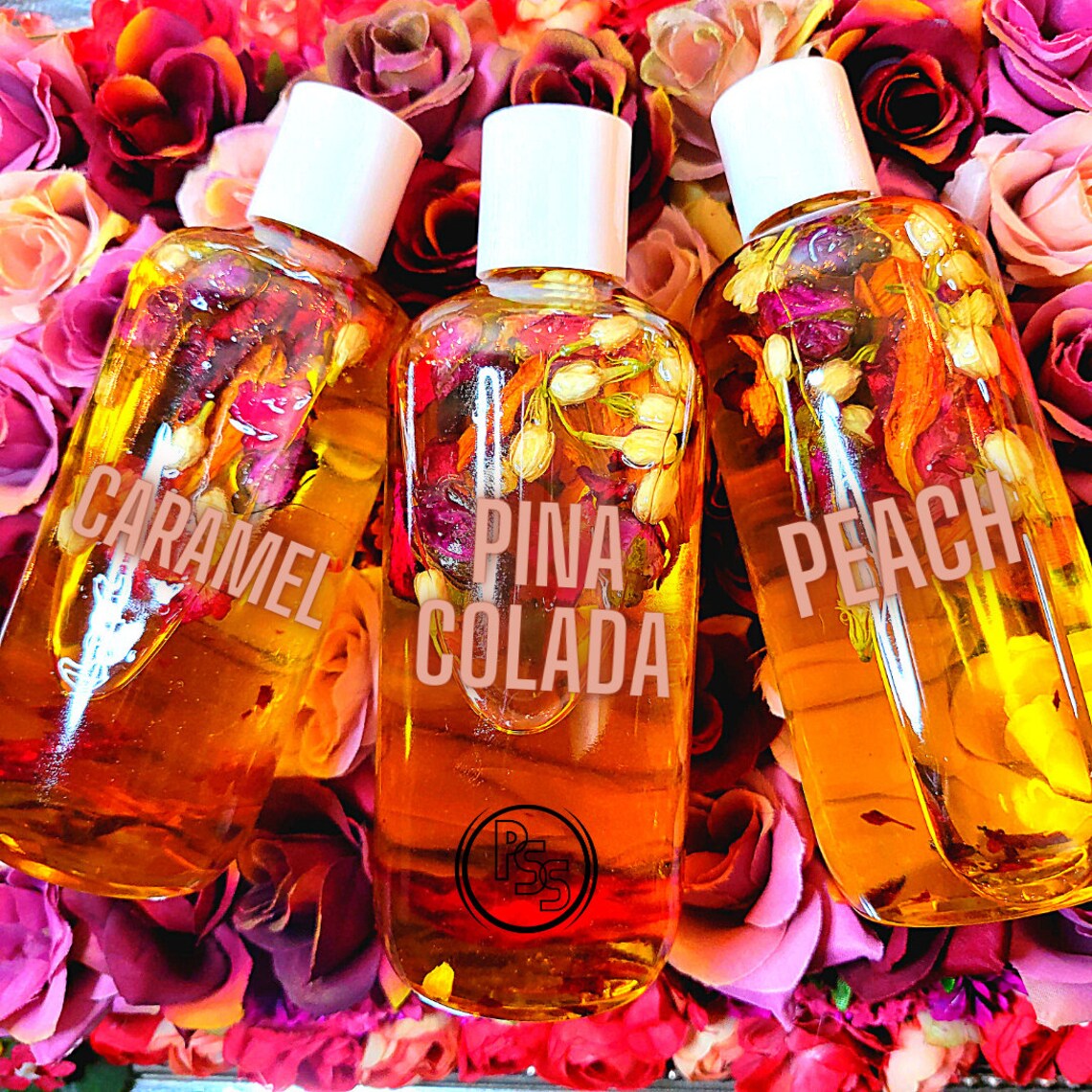 Scented Body Oil Etsy
