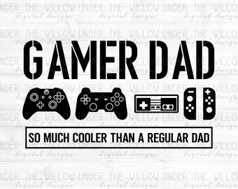 Download Gamer Dad Svg Etsy