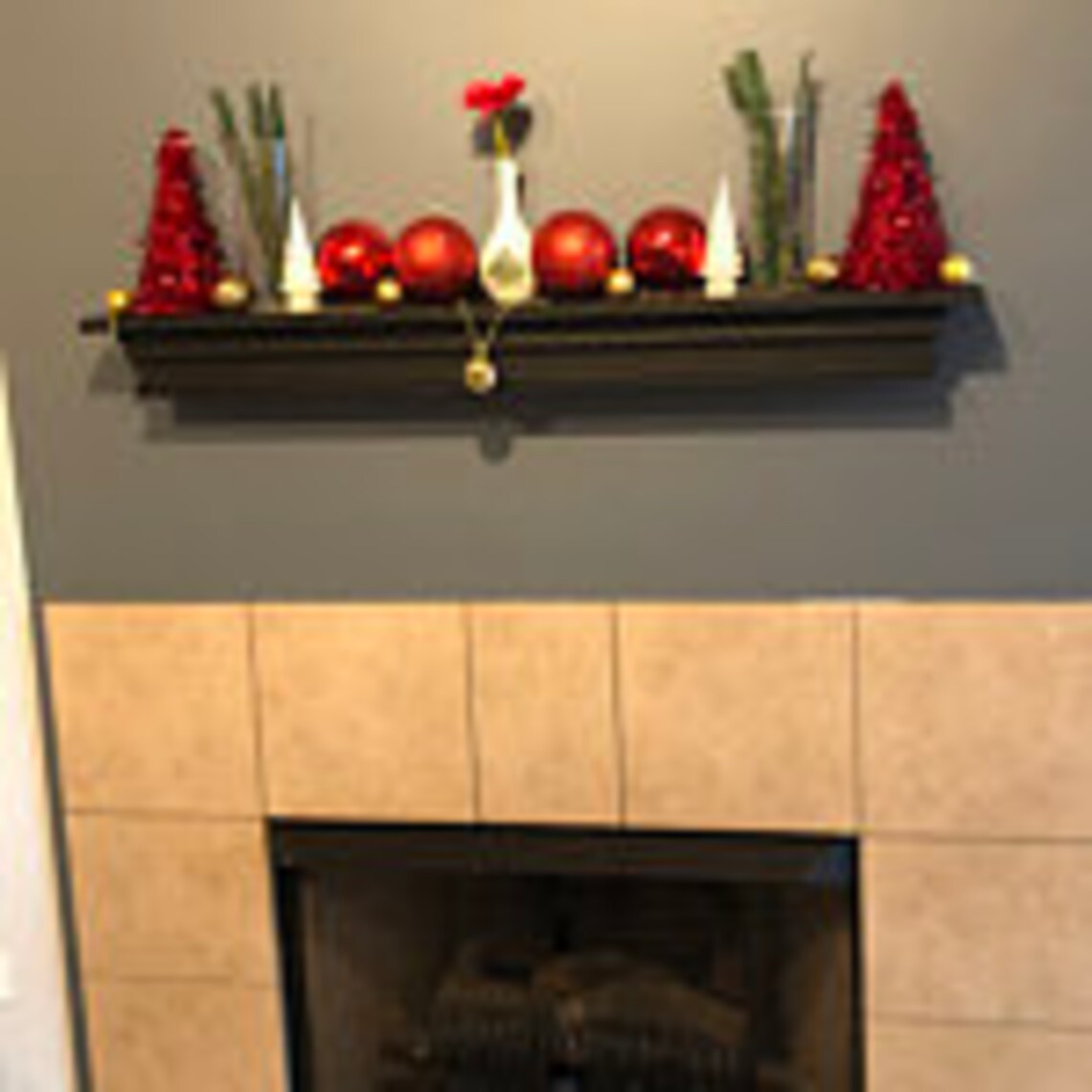 36 Floating Mantel Shelf Handmade Primitive French Etsy