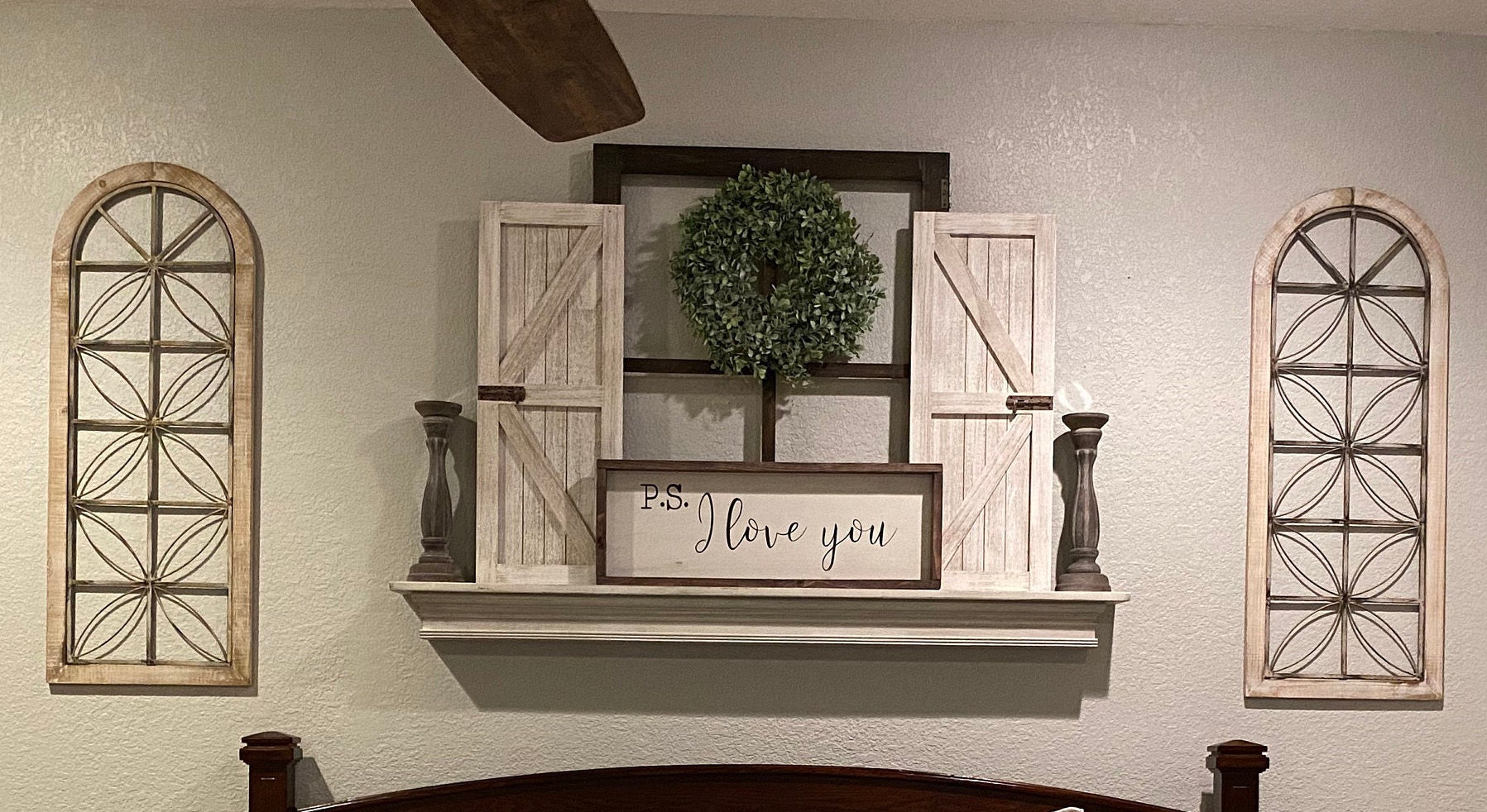 36 Floating Mantel Shelf Handmade Primitive French Etsy