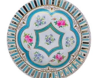 Vintage Floral Medallion Mouse Pad | Round Decorative Desk Mat