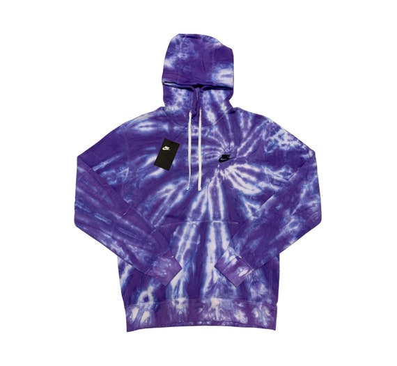 nike purple tie dye hoodie