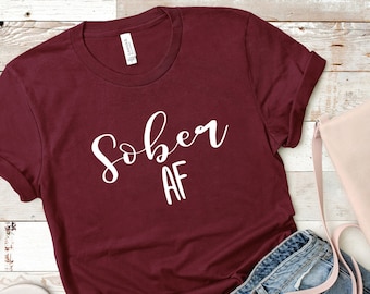 12 Step Sobriety Recovery Tee AA NA Alcoholics Anonymous Narcotics Anonymous I Love My Sponsor Women/'s short sleeve t-shirt