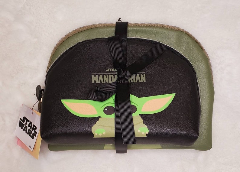 The Mandalorian Baby Yoda Cosmetics and Makeup Bags With Etsy