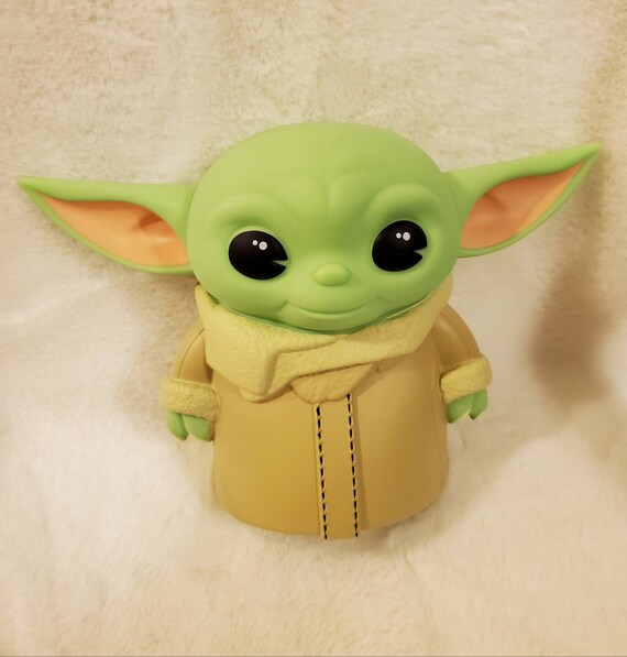 Star Wars Baby Yoda The Child Coin Piggy Bank Coin Bank PVC New 