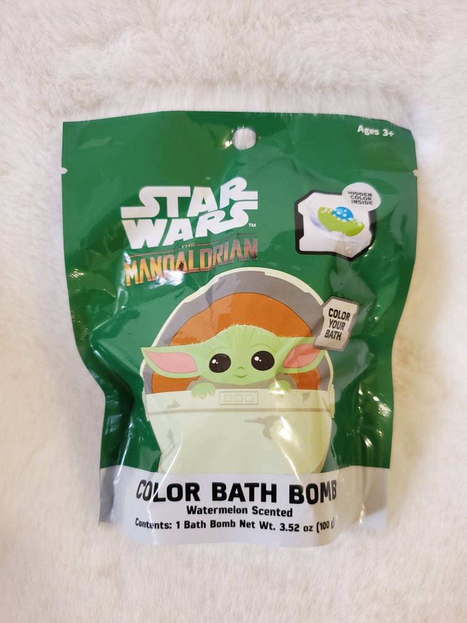 Star Wars Mandalorian Baby Yoda Scented Bath Bomb Etsy
