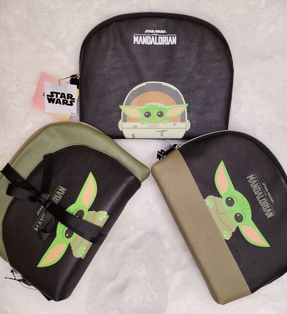 The Mandalorian Baby Yoda Cosmetics and Makeup Bags With Etsy