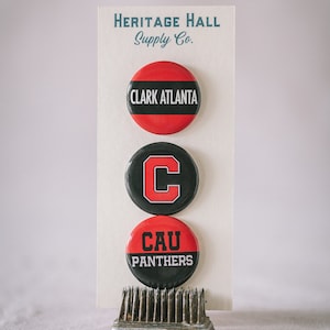 Vintage Button Pack - Clark Atlanta (CAU)
