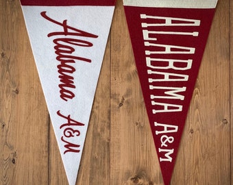 Classic Pennant - Alabama A&M (White)