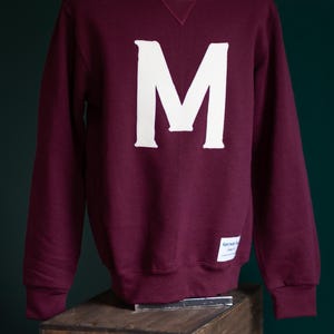 Lettered Sweatshirt - Morehouse (Maroon)