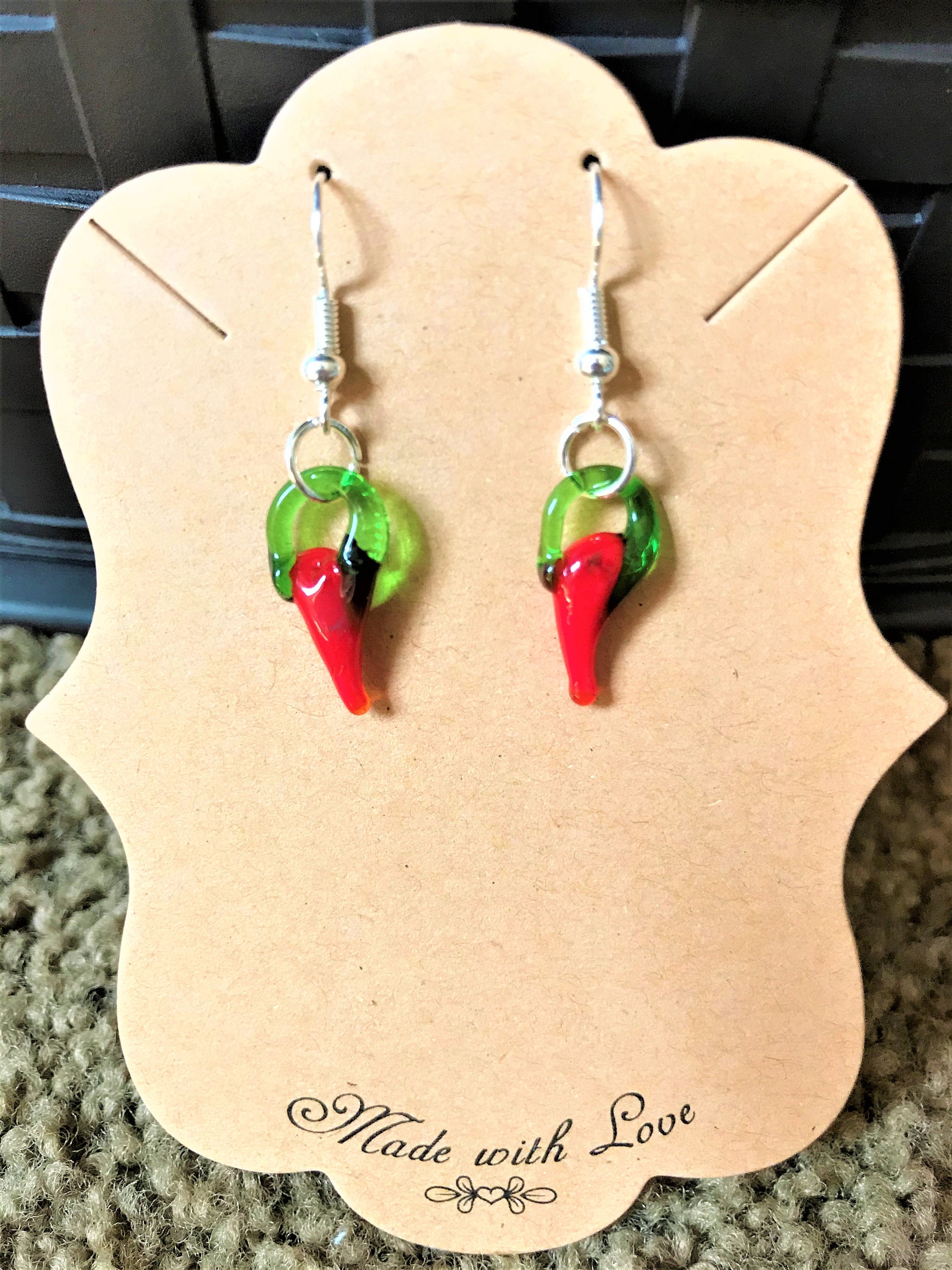 Chili Pepper Earring for women unique style earring food Etsy