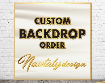 Custom Backdrop: Personalized Design & Print