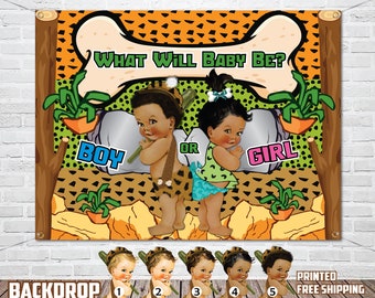 Yabado Baby Shower Backdrop