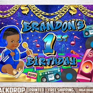 Fresh Prince Birthday Backdrop