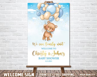 Teddy Bear Welcome Sign