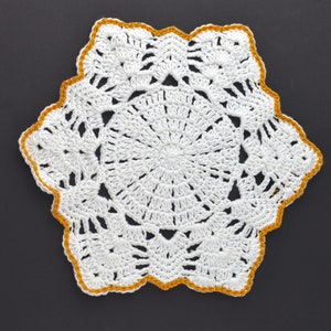 Crochet Snowflake Doily Pattern, Crochet Christmas Doily, Snowflake Crochet, Snowflake Ornament