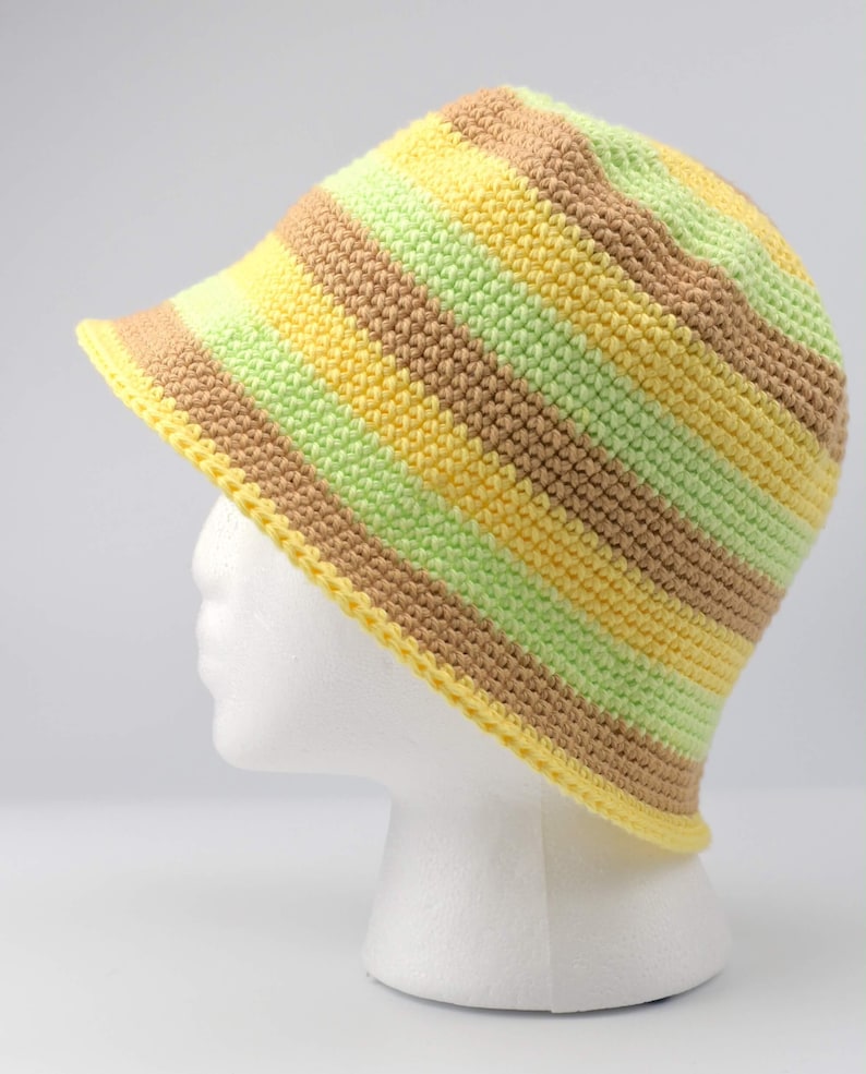 Crochet Bucket Hat For Men