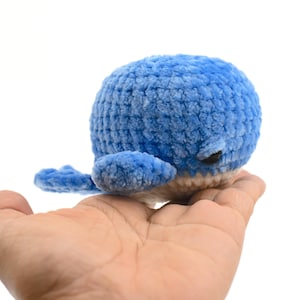 No Sew Crochet Whale Pattern: Mini Amigurumi Animal (PDF Pattern)