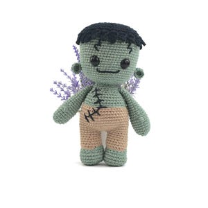 Amigurumi Frankenstein Pattern | Crochet Frankenstein Doll | Halloween Crochet Pattern