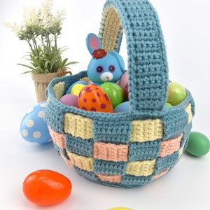 Crochet Easter Basket Pattern