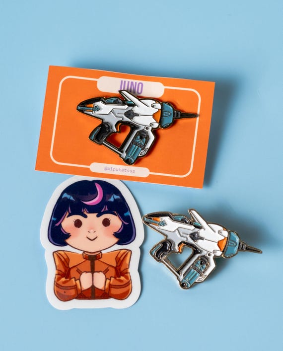 Overwatch Juno's Blaster Gun Weapon Enamel Pin - Etsy