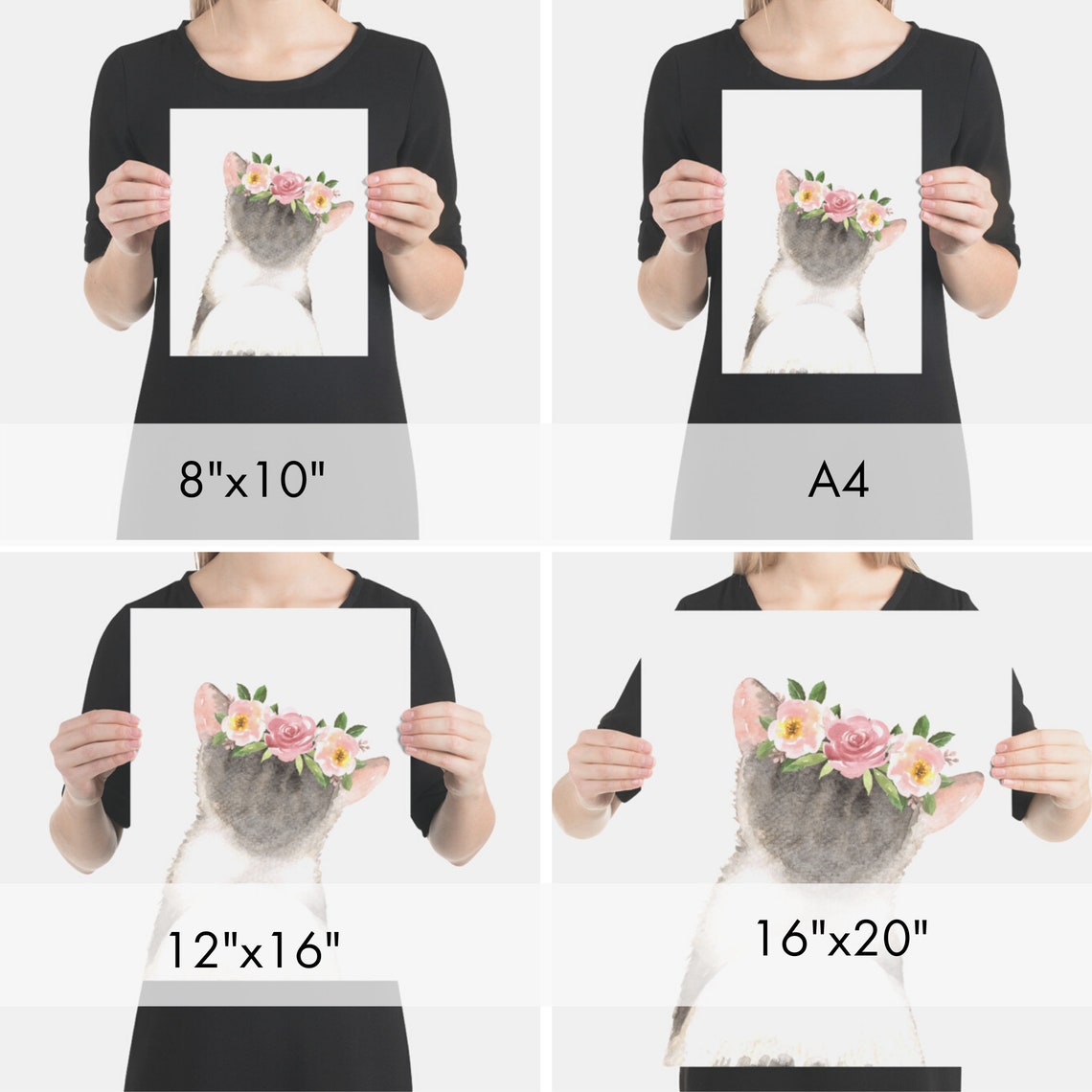 Baby Goat Wall Art Watercolor Goat Print Sunflower Bouquet Etsy