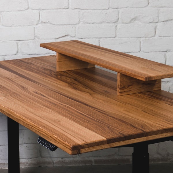 OAKO Denmark ''LARGE'' Premium Solid OAK Monitorständer