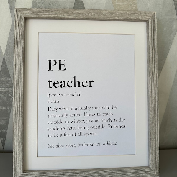 Personalised Pe Teacher Gift 60+ Gift Ideas for 2024