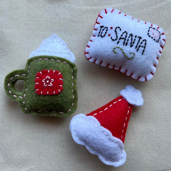 Letters to Santa ~ Christmas Catnip Filled Cat Toys