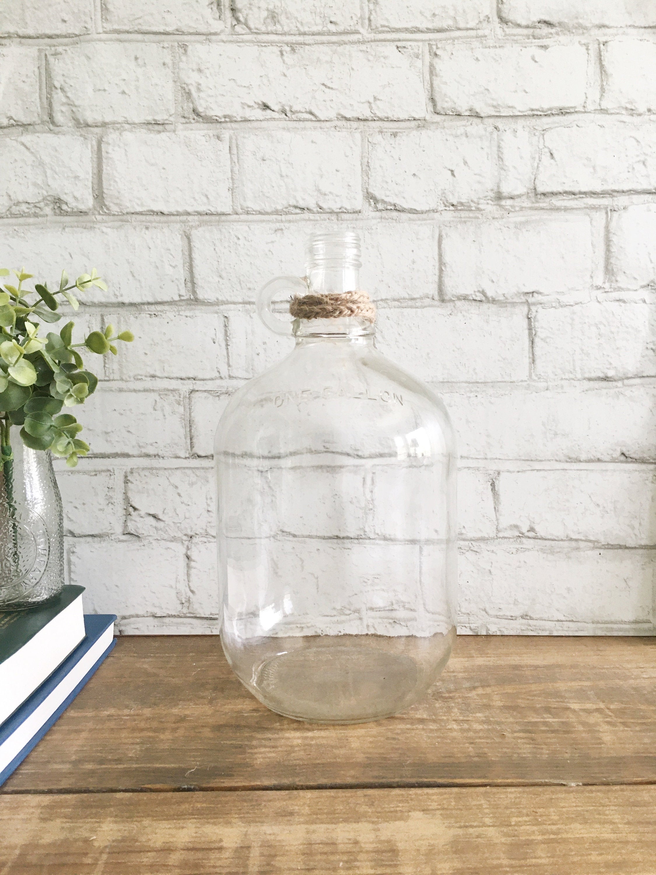 Clear Glass Jug 