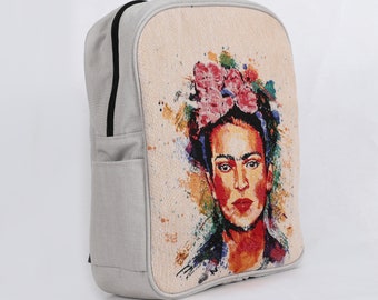 frida kahlo mini backpack