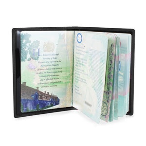 Lifetime of Adventures Couples Passport Holder His and Hers Passports Husband & Wife Passport Holder image 3