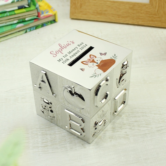 Personalised Money Box | Custom Ceramic Savings Jar