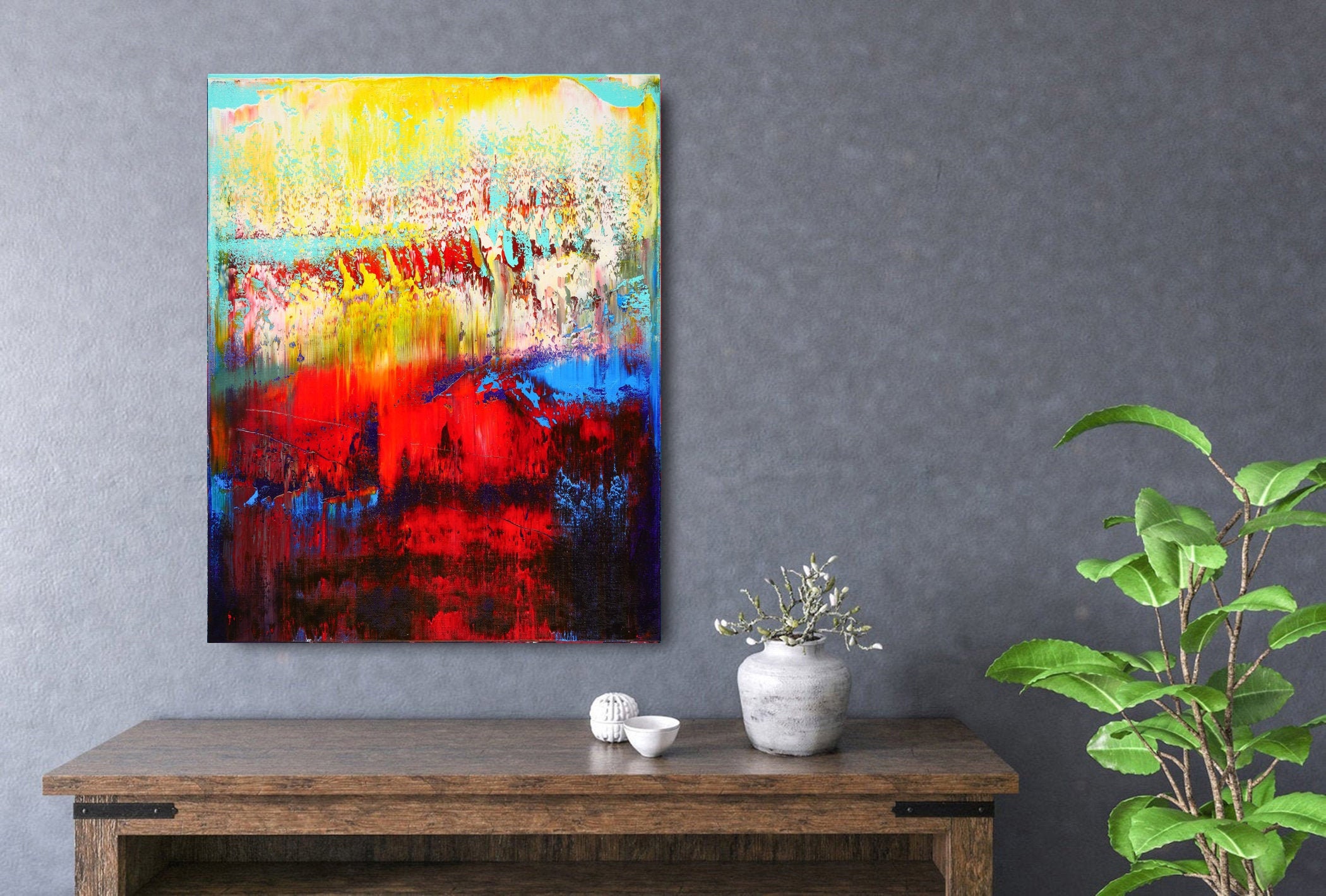 Original abstract painting Artwork oil canvas Abstract art | Etsy