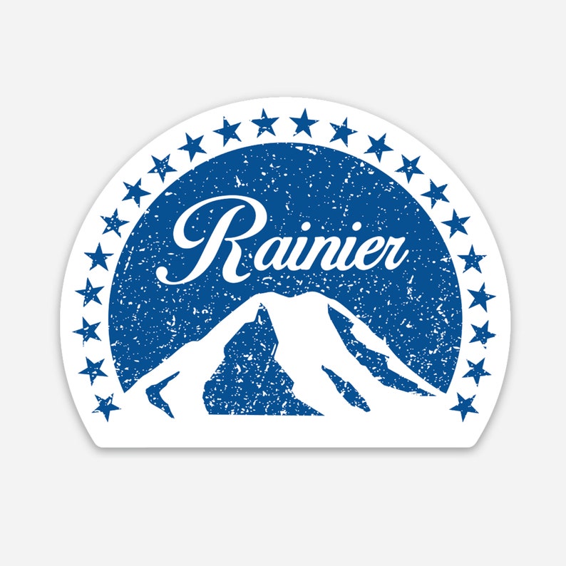 Rainier Mountain Sticker image 1