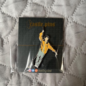 BTS Jungkook JK Euphoria Mashup Hard Enamel Pin
