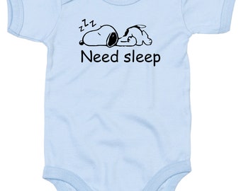 snoopy baby grow