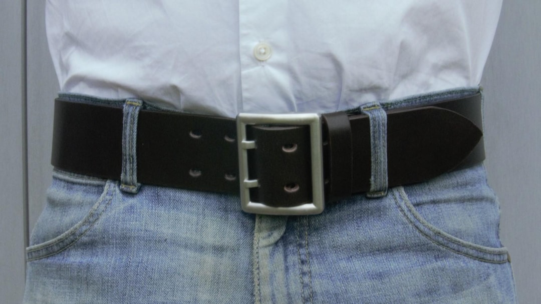 2CM BELT / BROWN LEATHER main image 0